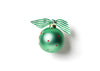 Our 1st Christmas Gingerbread Glass Ornament - Personalization Included