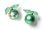 Our 1st Christmas Gingerbread Glass Ornament - Personalization Included