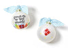 Friends Are the Best Presents Glass Ornament - Personalization Included