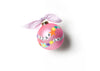Friendship Bracelet Glass Ornament - Personalization Included