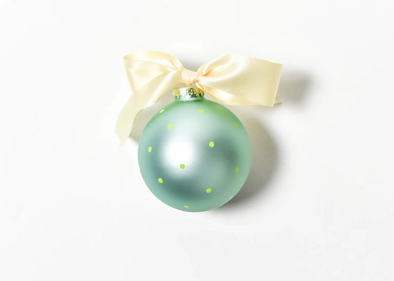 Just Engaged Glass Ornament - Personalization Included