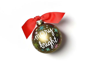 Merry & Bright Stars Ornament - Personalization Included