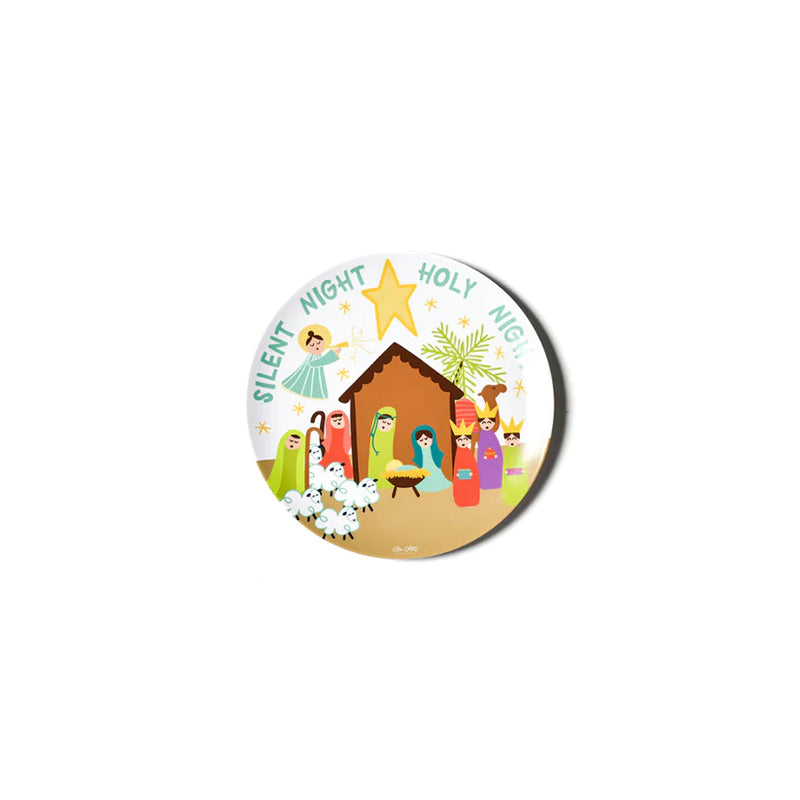 Christmas Nativity Melamine Plate (Personalization Included)