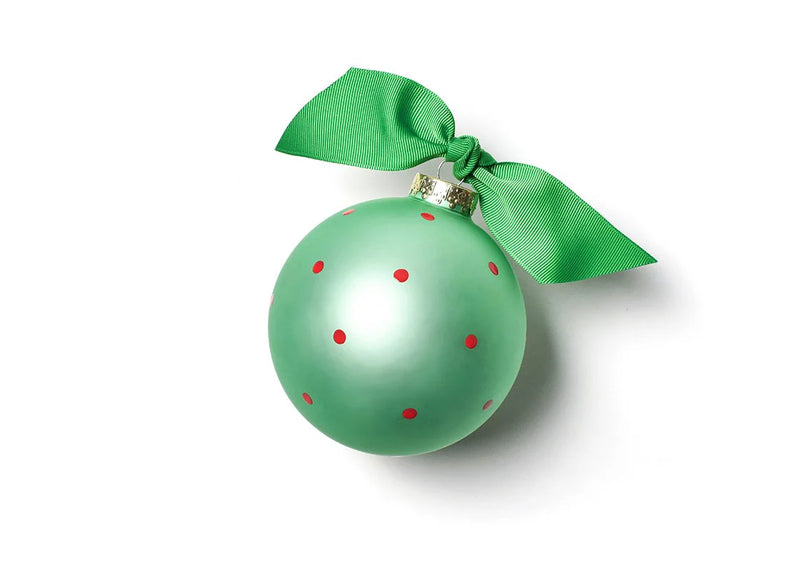 Our First Christmas in Our New Home Glass Ornament - Personalization Included