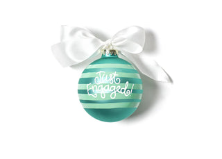She Said Yes Ornament - Personalization Included