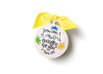 How Can I Thank God Enough Glass Ornament - Personalization Included