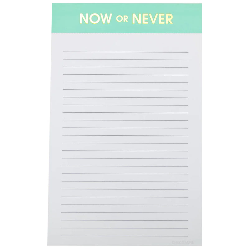 Now or Never Notepad