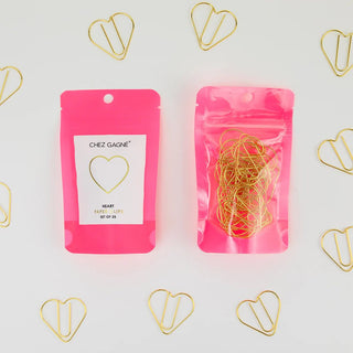 Heart Shape Paper Clips - J.A. Whitney