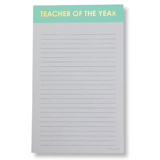 Teacher of the Year Notepad - J.A. Whitney