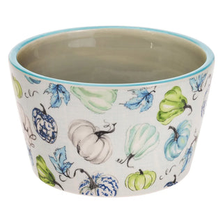 Chinoiserie Pumpkin Bowl & Spreader