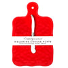 Perlette Red Melamine Cheese Board w/ Knife