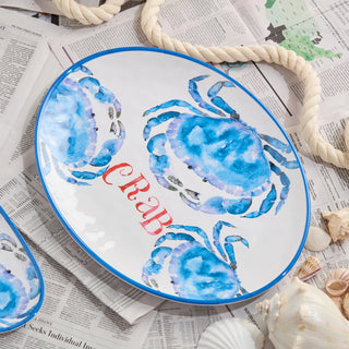 Crab Oval Platter