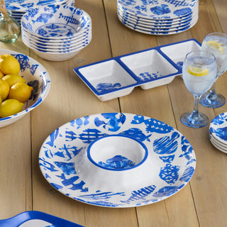 Fish Tale Melamine Chip & Dip - J.A. Whitney