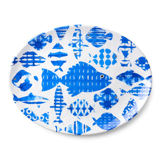 Fish Tale Oval Platter - J.A. Whitney