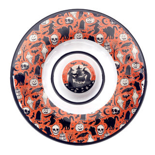 Hocus Pocus Melamine Chip & Dip Bowl - J.A. Whitney