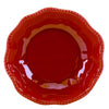 Perlette Red Melamine Large Serving Bowl
