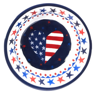 Stars & Stripes Melamine Bowl 7.5"X2" - J.A. Whitney