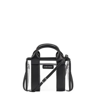 Black / Clear Jelly Stadium Bag - J.A. Whitney