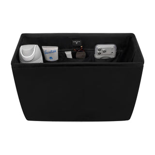 Midnight Black Tote Organizer - J.A. Whitney