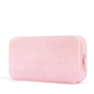 Ballet Pink Twinkle Jelly Make Up Bag - J.A. Whitney