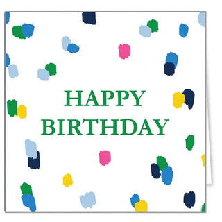 Confetti Happy Birthday Enclosure Cards