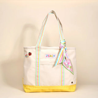 School's In Session Canvas Tote Bag - J.A. Whitney