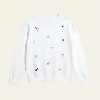 Seaside Haven Refined Knit Sweater
