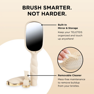 Detangler Brush for Medium Hair - Tan