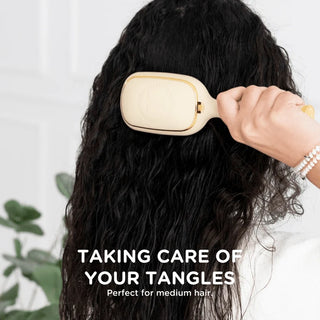 Detangler Brush for Medium Hair - Tan