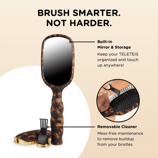 Detangler Brush for Medium Hair - Tortoise
