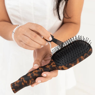Detangler Brush for Medium Hair - Tortoise