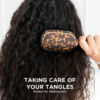 Detangler Brush for Medium Hair - Tortoise