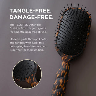 Detangler Brush for Medium Hair - Tortoise