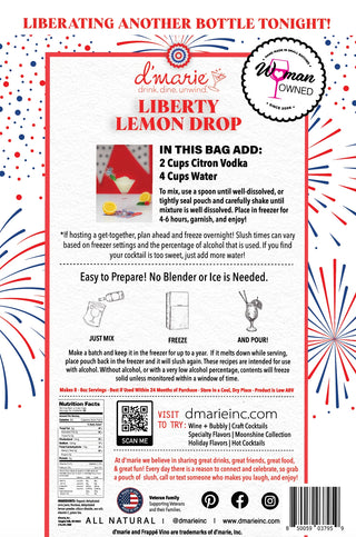 Liberty Lemon Drop Drink Mix - J.A. Whitney