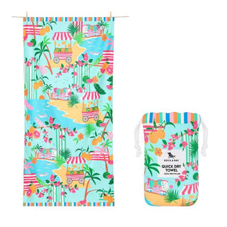 Sweet Escape XL Quick Dry Beach Towel - Personalization Included - J.A. Whitney