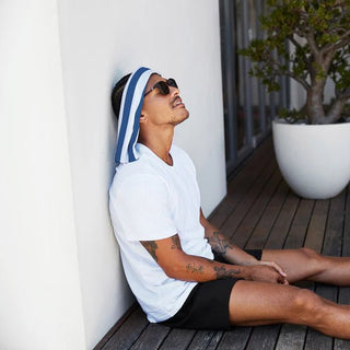 Whitsunday Blue Cooling Towel - J.A. Whitney