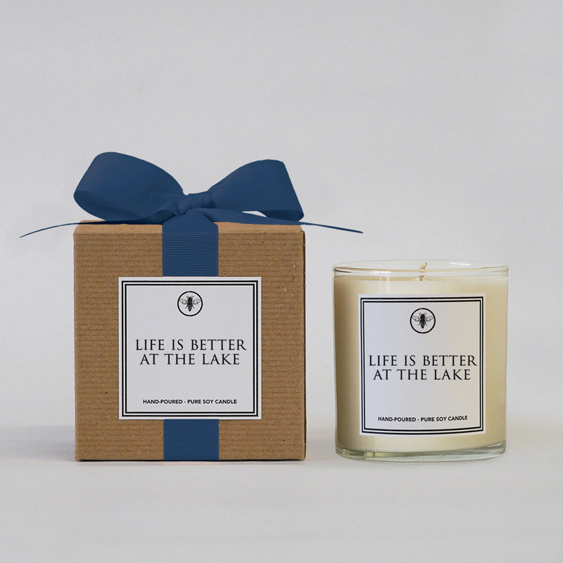 Life is Better at the Lake Ella B. Candle