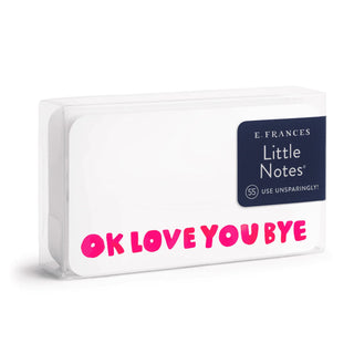 Okloveyoubye Little Notes - J.A. Whitney