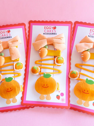 Clementine Puffy Bow Set - J.A. Whitney