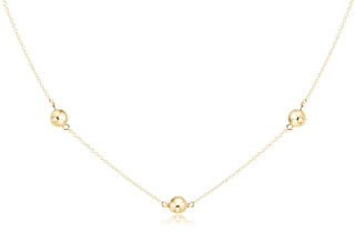 17" Choker Simplicity Chain Gold - Classic Gold 6mm - J.A. Whitney