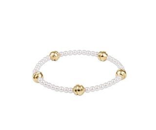 Admire Small Gold 3MM Pearl Bracelet - J.A. Whitney