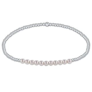 Bliss Pearl 3mm Sterling Bracelet - J.A. Whitney