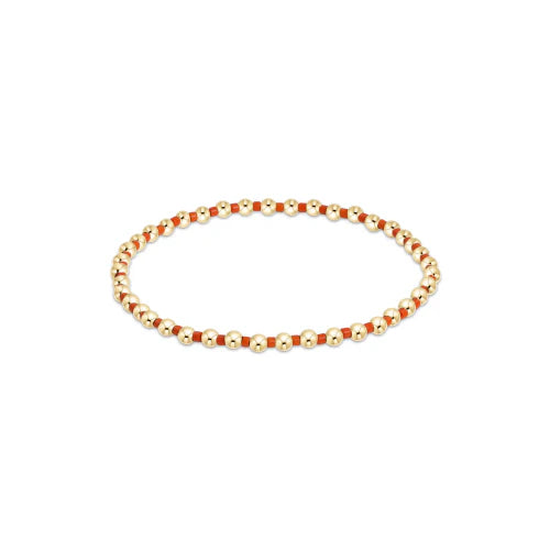 Hope Grateful Bracelet - Bright Orange