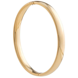 Cherish Gold Bangle Bracelet Medium - J.A. Whitney