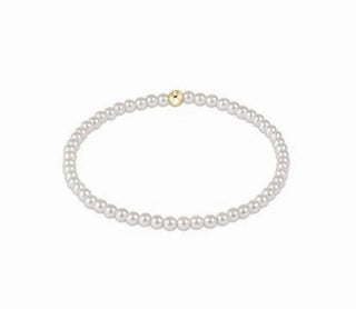 Classic Pearl 3mm Bracelet - J.A. Whitney