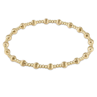 Dignity Sincerity Gold 4mm Bracelet