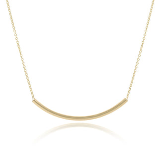 egirl 14" Necklace Gold - Bliss Bar Small Gold - J.A. Whitney