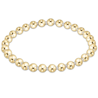 Gameday Hope Grateful 5mm Bead Bracelet - White - J.A. Whitney