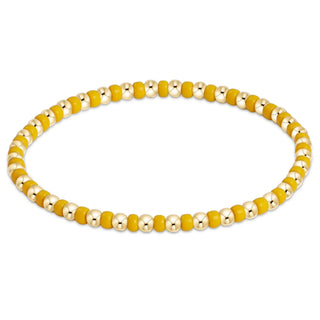 Gameday Hope Grateful Bracelet - Golden Yellow - J.A. Whitney