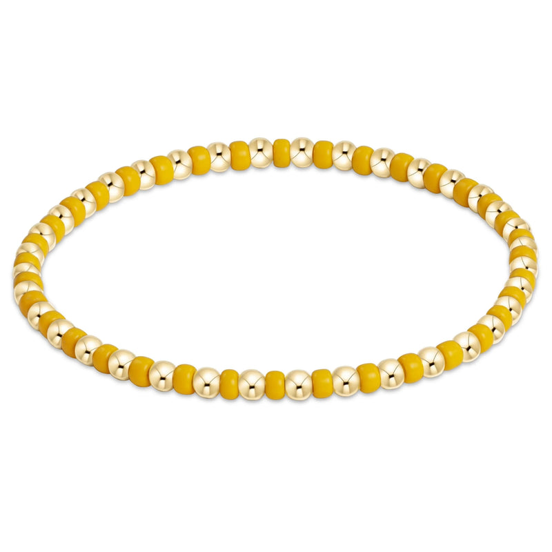 Gameday Hope Grateful Bracelet - Golden Yellow